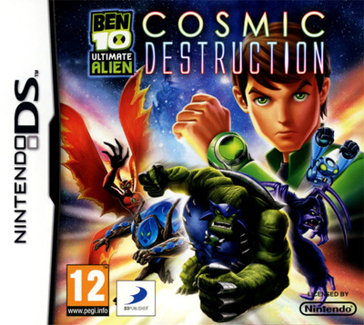 Pochette Ben 10 Ultimate Alien : Cosmic Destruction version DS
