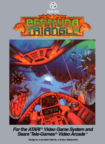 Pochette Bermuda Triangle version Atari 2600