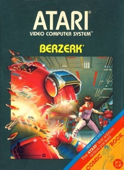 Pochette Berzerk version Atari 2600