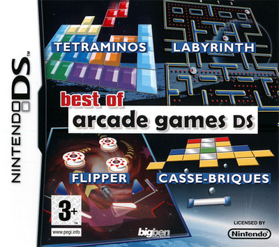 Pochette Best Of Arcade Games Ds version DS