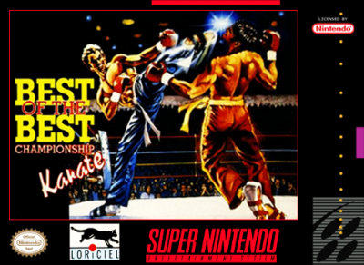 Pochette Best of the Best : Championship Karate version Super Nintendo