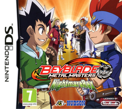 Pochette Beyblade : Metal Masters - NightmareRex version DS