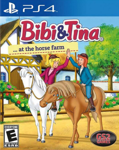Pochette Bibi & Tina à la ferme équestre version PlayStation 4
