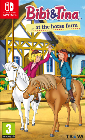 Pochette Bibi & Tina à la ferme équestre version Switch