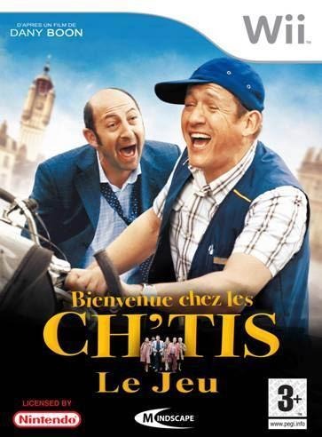Pochette Bienvenue chez les Ch'tis version Wii