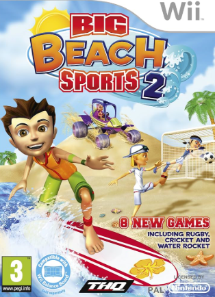Pochette Big Beach Sports 2 version Wii