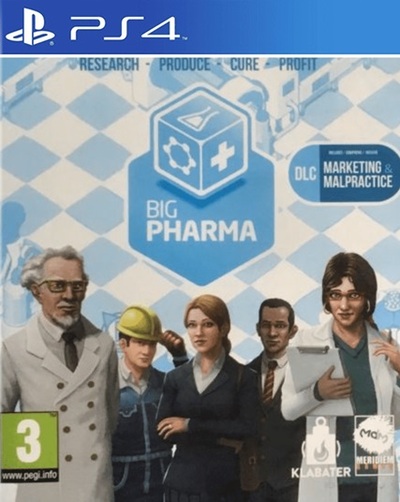 Pochette Big Pharma version PlayStation 4