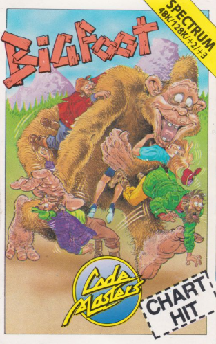 Pochette Bigfoot version ZX Spectrum