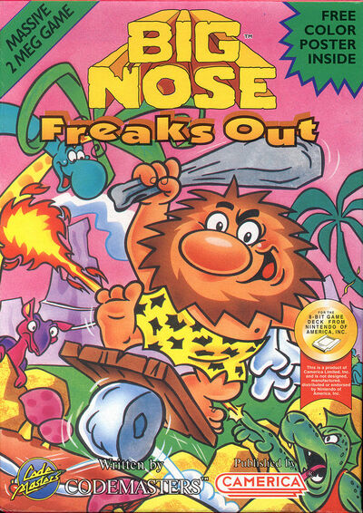 Pochette Bignose Freaks Out version NES