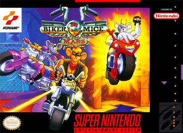 Pochette Biker Mice from Mars version Super Nintendo