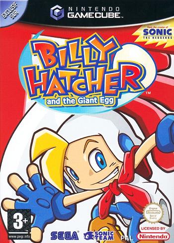Pochette Billy Hatcher and the giant egg version GameCube