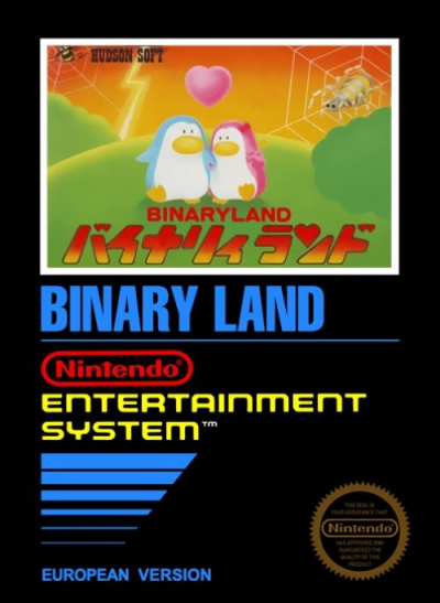Pochette Binary Land version NES