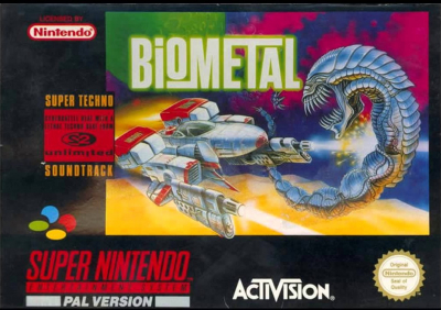 Pochette Bio Metal version Super Nintendo