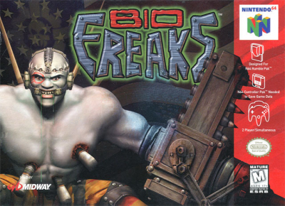 Pochette BioFreaks version Nintendo 64