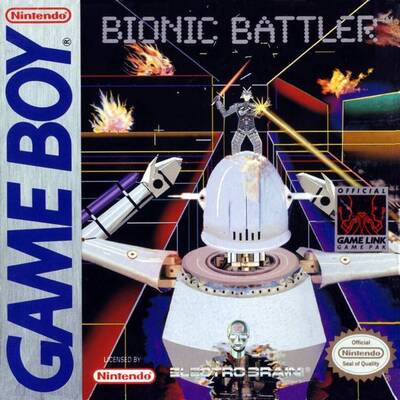 Pochette Bionic Battler version GameBoy