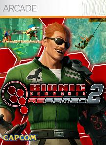 Pochette Bionic Commando Rearmed 2 version Xbox 360