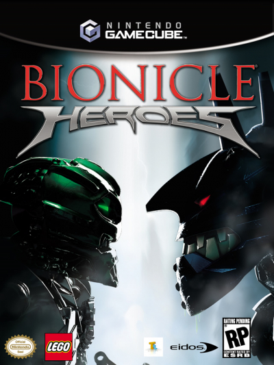 Pochette Bionicle Heroes version GameCube