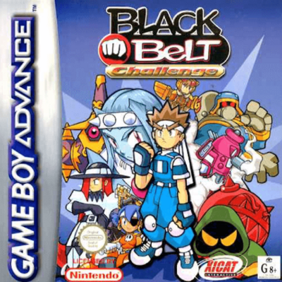 Pochette Black Belt Challenge version GameBoy Advance