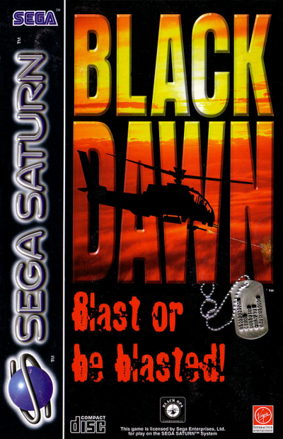 Pochette Black Dawn version Saturn