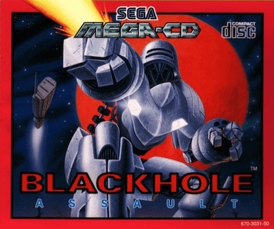 Pochette Black Hole Assault version Mega-CD