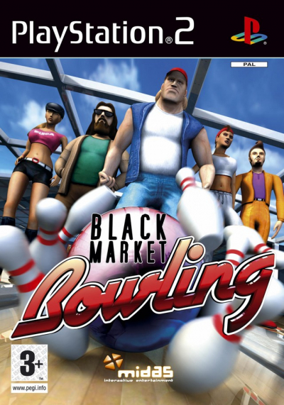Pochette Black Market Bowling version PlayStation 2