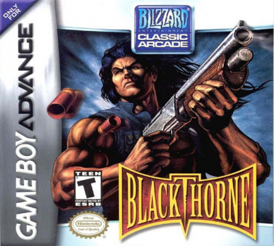 Pochette BlackHawk version GameBoy Advance
