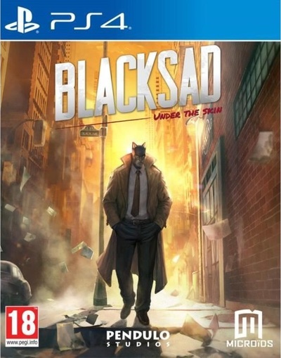Pochette Blacksad : Under the Skin version PlayStation 4