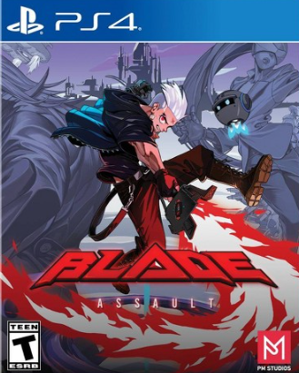 Pochette Blade Assault version PlayStation 4
