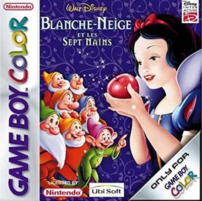 Pochette Blanche-Neige et les Sept Nains version GameBoy/Color