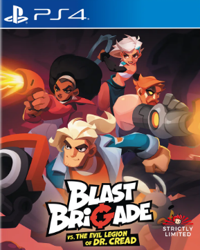 Pochette Blast Brigade vs. the Evil Legion of Dr. Cread version PlayStation 4
