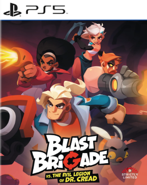 Pochette Blast Brigade vs. the Evil Legion of Dr. Cread version PlayStation 5