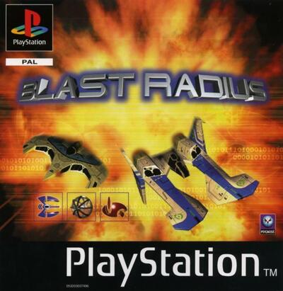 Pochette Blast Radius version PlayStation