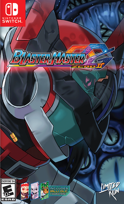 Pochette Blaster Master Zero II version Switch