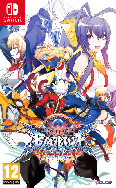 Pochette BlazBlue : Central Fiction version Switch