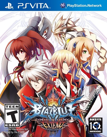 Pochette BlazBlue : Chrono Phantasma Extend version PSVita