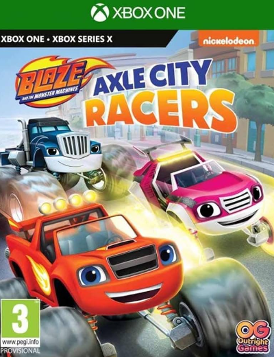 Pochette Blaze et les Monster Machines : Pilotes de Moteur City version Xbox One