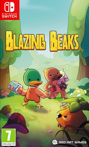 Pochette Blazing Beaks version Switch