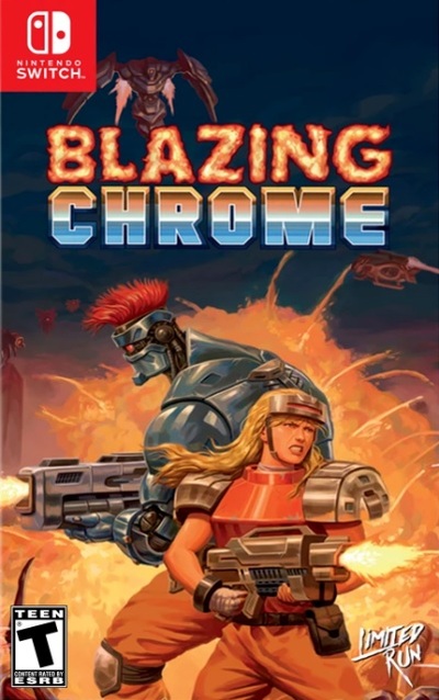 Pochette Blazing Chrome version Switch