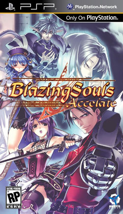 Pochette Blazing Souls Accelate version PSP