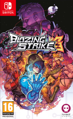 Pochette Blazing Strike version Switch