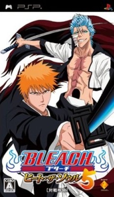 Pochette Bleach - Heat the Soul 5 version PSP
