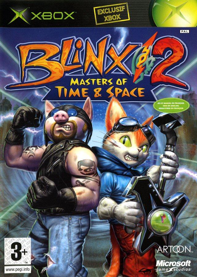 Pochette Blinx 2 : Masters of Time & Space version Xbox