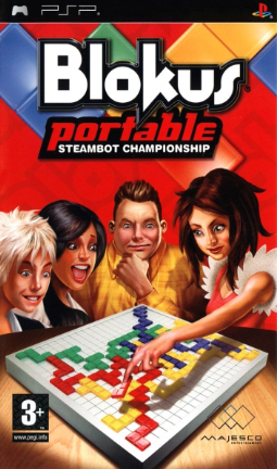 Pochette Blokus Portable : Steambot Championship version PSP