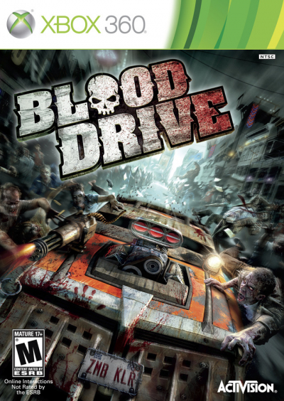 Pochette Blood Drive version Xbox 360