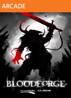 Pochette Bloodforge version Xbox 360