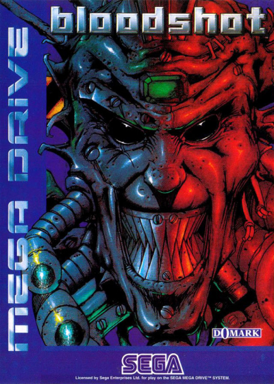 Pochette Bloodshot version Megadrive