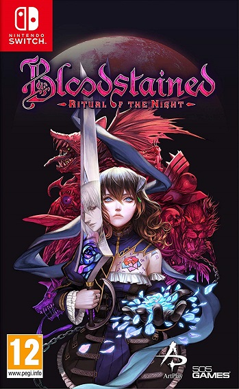 Pochette Bloodstained : Ritual of the Night version Switch