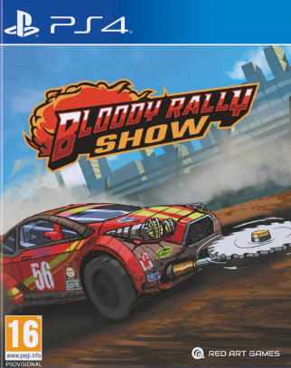 Pochette Bloody Rally Show version PlayStation 4