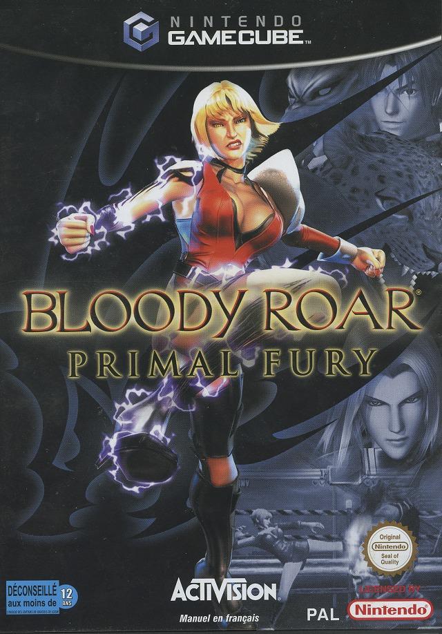 Pochette Bloody Roar : Primal Fury version GameCube