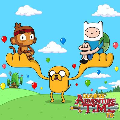 Pochette Bloons Adventure Time TD version Android